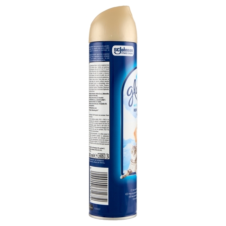 Glade Deodorante per Ambienti Spray Fragranza Refreshing Air™ Combatte odori animali domestici 300ml